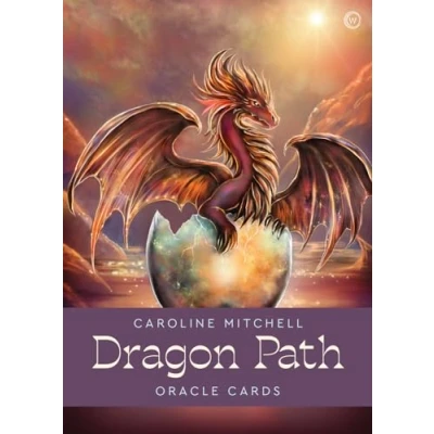 Afbeelding van Dragon Path Oracle Cards: A 33 Card Deck &amp; Guidebook