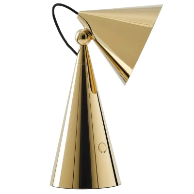 Afbeelding van Tom Dixon Pose Portable Tafellamp LED Gold