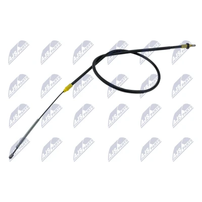 Afbeelding van NTY HLR PE 001 Handremkabel Links achter, Rechts achter Trommelrem PEUGEOT: 206 Hatchback