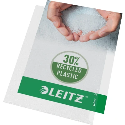 Afbeelding van L map Leitz Premium 0,13mm PP A4 transparant