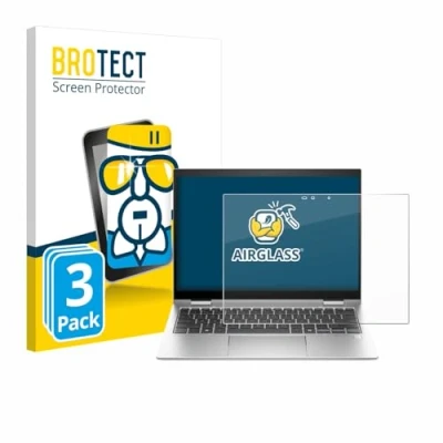 Afbeelding van BROTECT Screenprotector voor HP Elite x360 830 G11 2 in 1 Folie Beschermfolie Beschermglas transparant (3 Stuks)