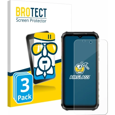 Afbeelding van BROTECT Glas Screen Protector voor Ulefone Armor 22 (3 Stuks) Schermbeschermer [9H Hardheid, Beschermglas Folie niet Gehard Glas]