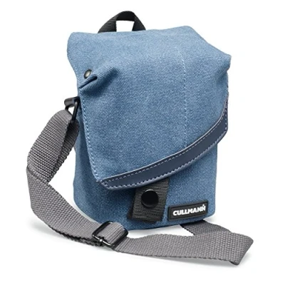 Afbeelding van CULLMANN 98181 MADRID TWO Vario 200 canvas blauw Camera tas met schouderriem voor CSC camera&#039;s Binnenafmetingen: 90x140x75mm