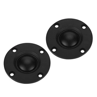 Afbeelding van ASHATA Paar Luidsprekers Dome Tweeter HiFi Luidspreker 30w 6Ω Zijdefolie 20 mm Trillend Diafragma