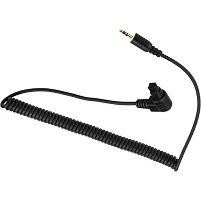 Afbeelding van PHOLSY 2,5 mm C8 off camera externe kabel compatibel met Canon EOS R3, 6D II, 1DX III, 1DS 1D C, IV, II N, 5D 5DS, 5D, 6D, 7D 50D, 40D, 30D