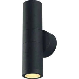 Afbeelding van Slv armatuur astina out esl antraciet gu10 2x11w ip44 228775