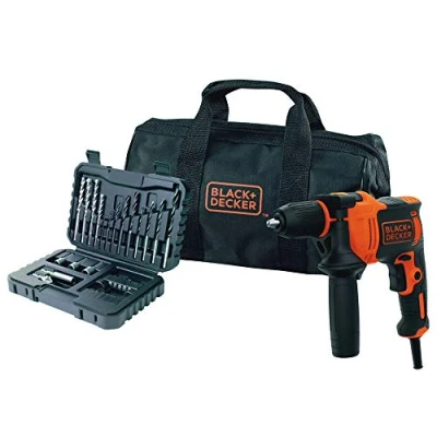 Afbeelding van B+D 710W klopboormachine met accessoireset, in softbag