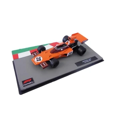 Afbeelding van OPO 10 Formule 1 1/43 miniatuurauto compatibel met LOTUS 72E Ian Scheckter 1974 FD230