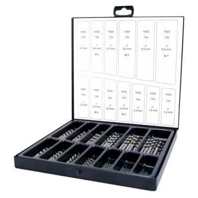 Afbeelding van RUKO A214195 HSS Metaal spiraalboorset Geslepen DIN 338 1 set(s)