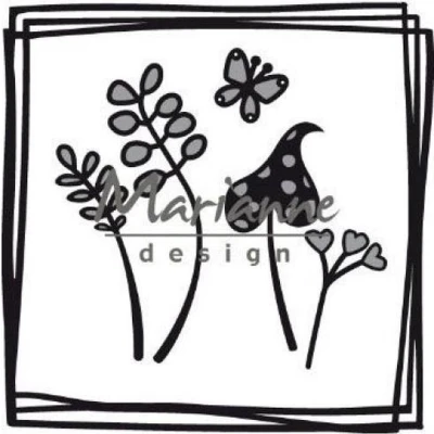 Afbeelding van Marianne Design Craftables Snijmallen Vierkant