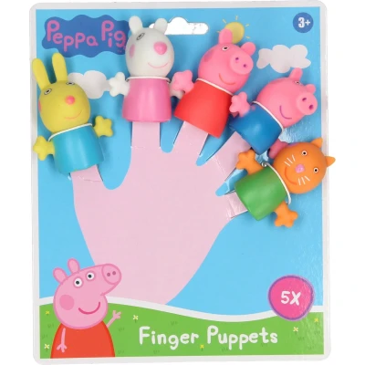 Afbeelding van Peppa Pig Vingerpoppen 5 Delig