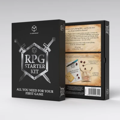 Afbeelding van Q Workshop 89513 RPG Starter Kit Cardgame, meerkleurig, one size