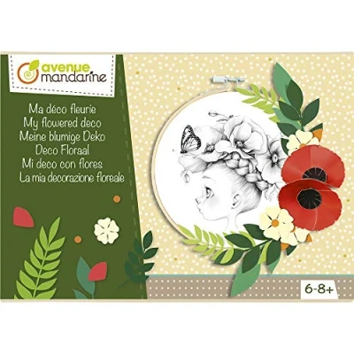 Afbeelding van Avenue Mandarine CO169C creatieve set (bloemenkrans, ideaal voor kinderen vanaf 6 jaar), 1 pak jeugdstijl