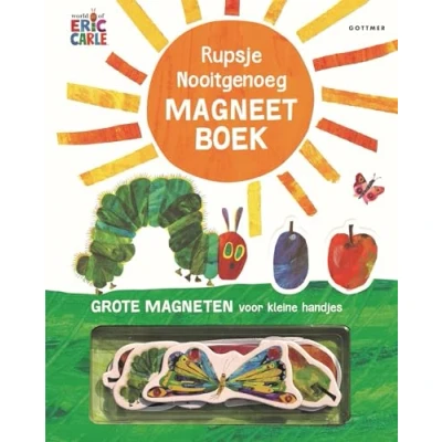 Afbeelding van Rupsje Nooitgenoeg magneetboek (Hardback)