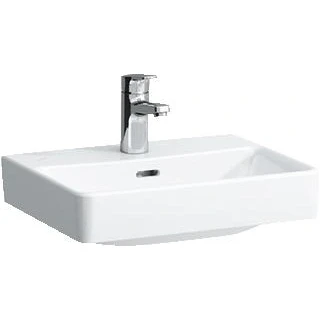 Afbeelding van Laufen wastafel pro s 450x340 wit h8159610001041