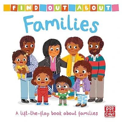 Afbeelding van Find Out About: Families: A lift the flap board book about families