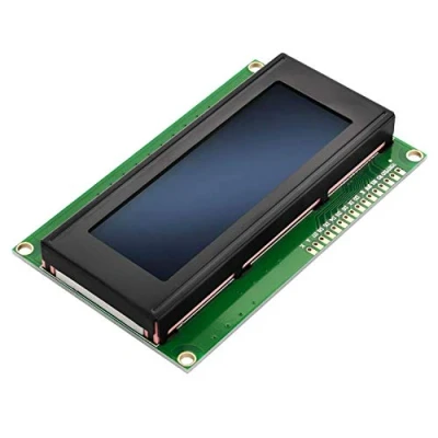 Afbeelding van AZDelivery HD44780 2004 LCD Display 4x20 Tekens Blauw compatibel met Arduino Inclusief E Book! 1