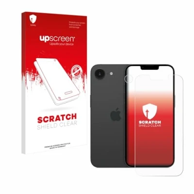Afbeelding van upscreen Screenprotector voor Apple iPhone 16e (Voor+Camera) Folie Beschermfolie transparant