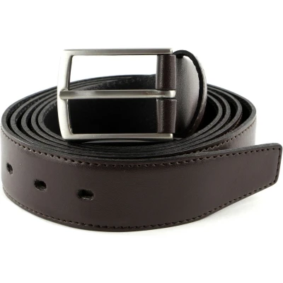 Afbeelding van LLOYD Leren Riem Fashion Men&#039;s Belt W115 Dark Brown Bruine