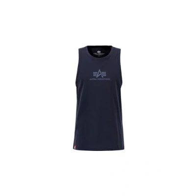 Afbeelding van Alpha Industries Top, Heren, Maat: Medium, Blue