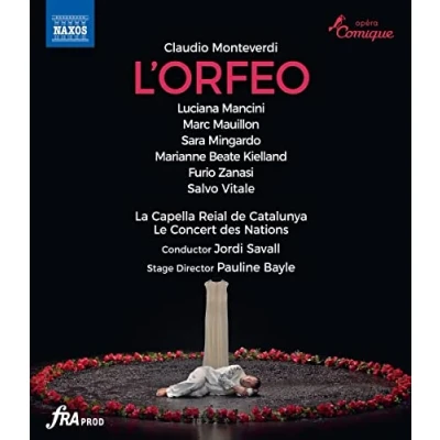 Afbeelding van Marc Mauillon, Sara Mingardo, Luciana Mancini L&#039;Orfeo (Blu ray)