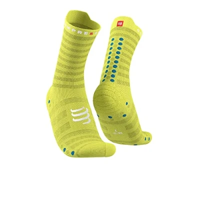 Afbeelding van Pro Racing Socks v4.0 Ultralight Run High Primerose/Fjord Blue