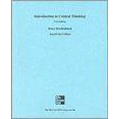 Afbeelding van An Introduction To Critical Thinking