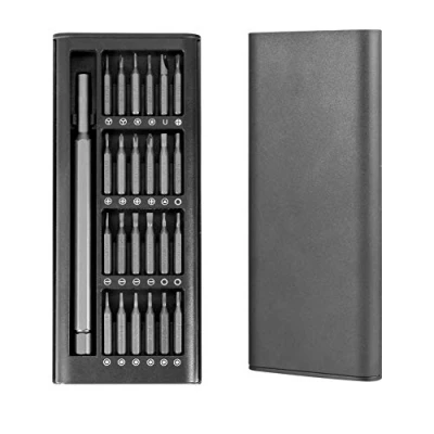 Afbeelding van Set, 24 in 1 Precisie Magnetische Reparatieset, Microschroevendraaierset, Bit Set voor Horloges, Brillen, Elektronica