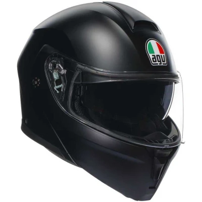 Afbeelding van AGV Streetmodular systeemhelm Mono mat zwart XS