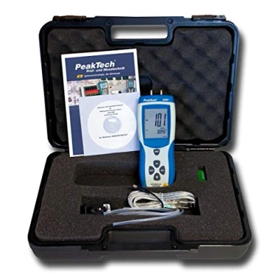 Afbeelding van Peaktech 5150 drukverschilmeter met USB