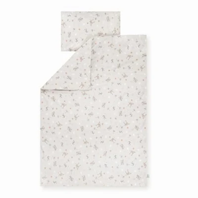 Afbeelding van JULIUS ZÖLLNER Beddengoed savanne beige 100 x 135 cm