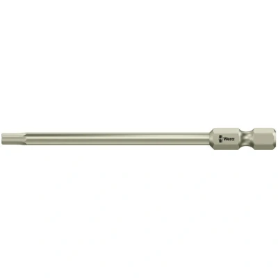 Afbeelding van Wera 1/4&quot; rvs inbus zeskant bit 3/32&quot;x89mm