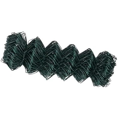 Afbeelding van vidaXL kettinglink hek Groen 0.8x10 m Staal