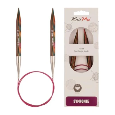 Afbeelding van KnitPro Symfonie rondbreinaald 80cm 10.00mm 3st