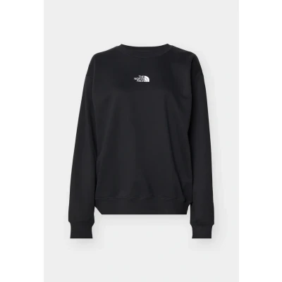 Afbeelding van The North Face Essential Oversize CREW Sweater, Dames, Maat: XS, Black