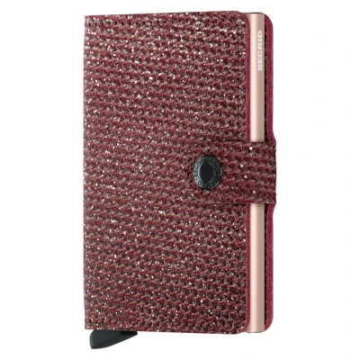 Afbeelding van Secrid Miniwallet Sparkle Red