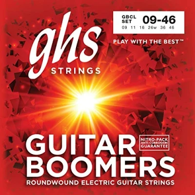 Afbeelding van E Git.snaren 09 46 Boomers nikkel Plated roundwound