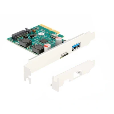 Afbeelding van Delock PCI Express x4 Karte zu 1 x extern USB 10 Gbps Type C™ Buchse