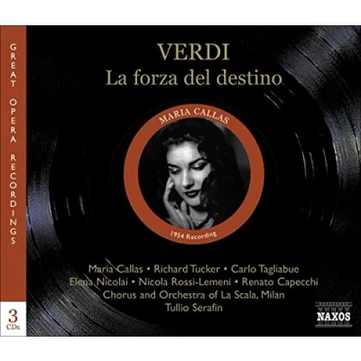 Afbeelding van Maria Callas, Chorus And Orchestra La Scala Milan, Tullio Serafin Verdi: Forza Del Destino (3 CD)