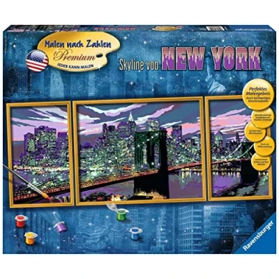 Afbeelding van Ravensburger 289516 Skyline van New York Schilderen op nummer