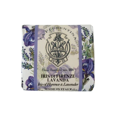 Afbeelding van La Florentina Zeep florentijnse iris lavendel 106 g