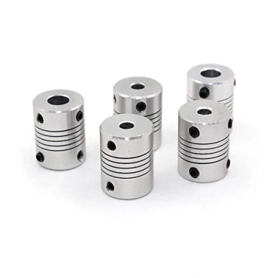 Afbeelding van ICQUANZX 5PCS Flexibele koppelingen 5 mm tot 8 NEMA 17 askoppeling voor RepRap 3D printer Prusa i3 of CNC machine