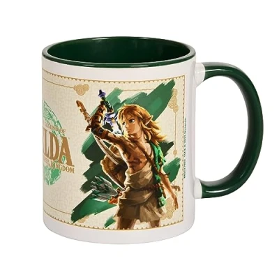 Afbeelding van Pyramid International The Legend of Zelda mok (Link Unleashed Design) 325 ml keramische koffiemok, kopjes en koffiemokken voor vrouwen mokken mannen officiële koopwaar