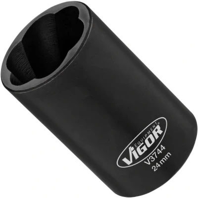 Afbeelding van VIGOR V3744 Spiraalgroef dopsleutelinzet 24 mm 1/2 (12.5 mm)