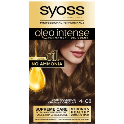 Afbeelding van Syoss Oleo Intense Haarverf 4 08 Licht Goudbruin