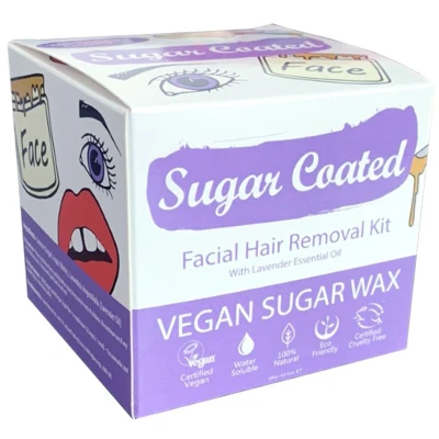 Afbeelding van Sugar Coated Facial Hair Removal Kit 200g