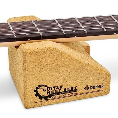 Afbeelding van Donner Gitaar Hals Rest, Neck Cradle Ondersteuning Kussen Voor String Instrument Veranderende Snaren Reparatie Clean Care Tool
