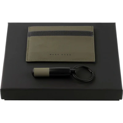 Afbeelding van HUGO BOSS Kaarthouder Credit Card Holder Khaki Kaki