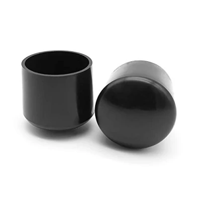 Afbeelding van Enkotrade Set van 4 glijdkappen, stoelpootdoppen, voor buitenbuis Ø 32 mm, buisafdekking hoogwaardig polyethyleen kunststof, kap, eindkap