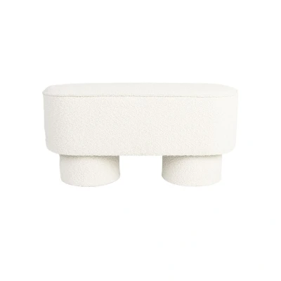 Afbeelding van Puur Sylvia Bench wit Stof